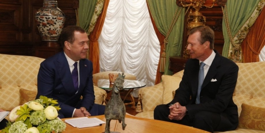 Дмитрий Медведев встретился с герцогом Люксембургским Анри / Фото: government.ru