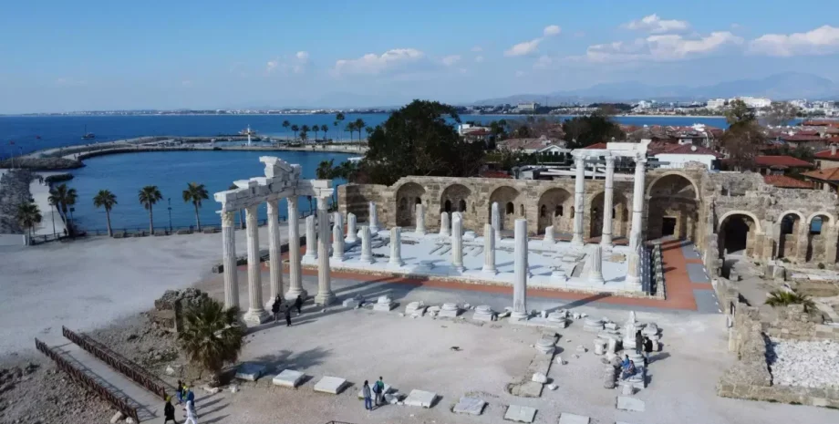 храм, Афіна, Сіде, Туреччина, Аполлон, культура, туризм