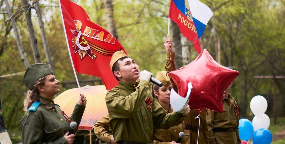 Естонія, Росія, Нарва, 9 травня, День перемоги, концерт