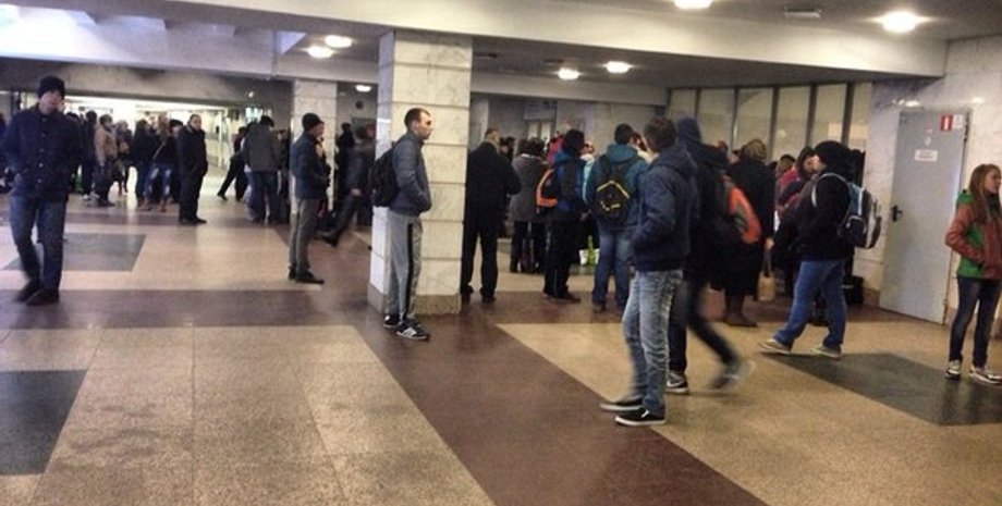 Станция метро "Лыбидская" / Фото: Vk.com