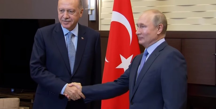 Зустріч Путіна та Ердогана, Володимир Путін, Реджеп Таїп Ердоган, Сочі