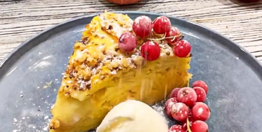 Яблочный пирог по-французски рецепт – Французская кухня: Выпечка и десерты. «Еда»