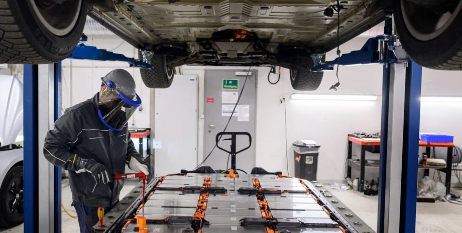 батарея аккумулятор электрокар электромобиль