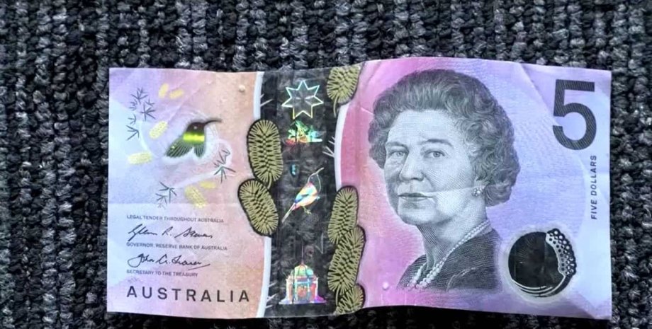 австралійський долар, долар австралія, Єлизавета долар австралія