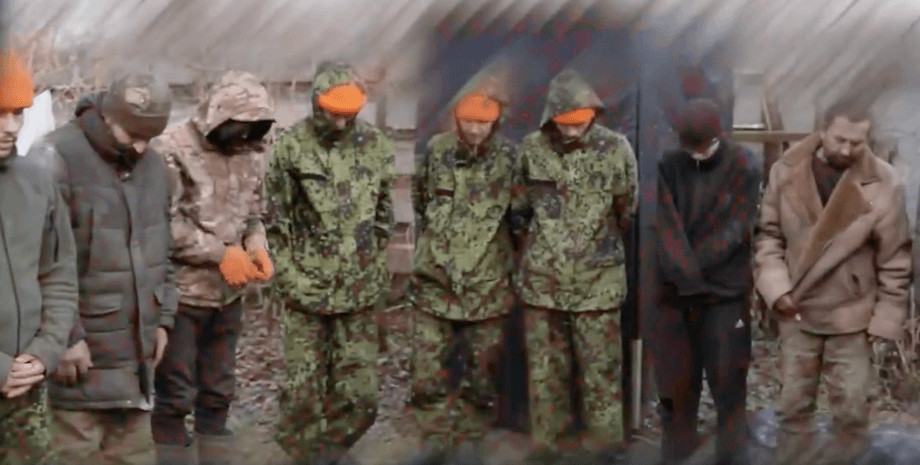 плен, на курщине десантники взяли в плен, на курщине 21 оккупант сдались в плен, морпехи и десантники, пленные, военнопленные, 21 оккупант, 21 пленный