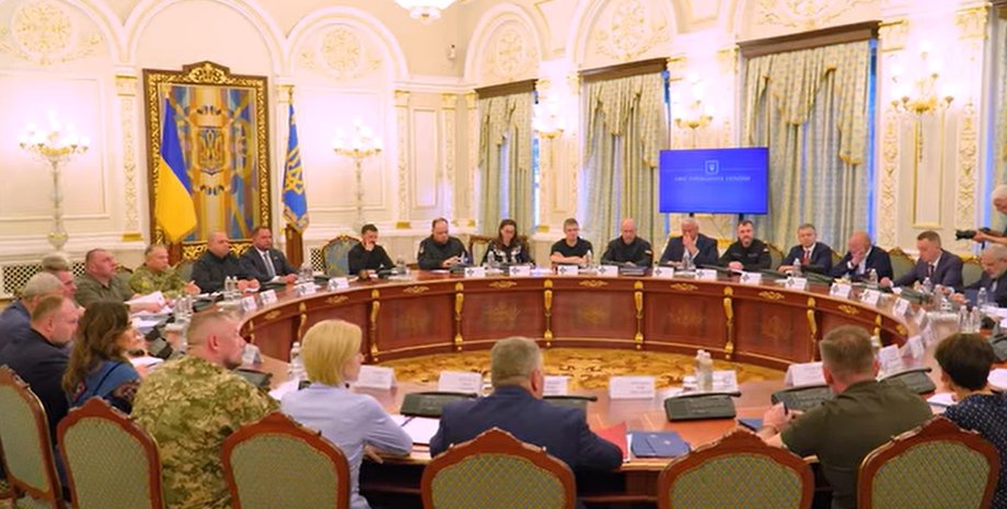 засідання РНБО, Зеленський