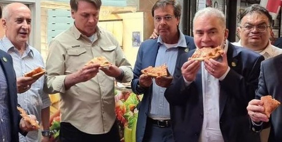 Жаир Болсонару, Бразилия, пицца,