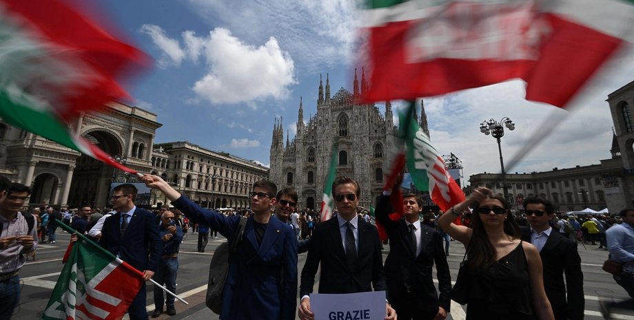 сильвио берлускони, милан, миланский собор, похороны берлускони