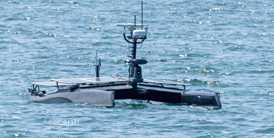 испытание военного катамарана