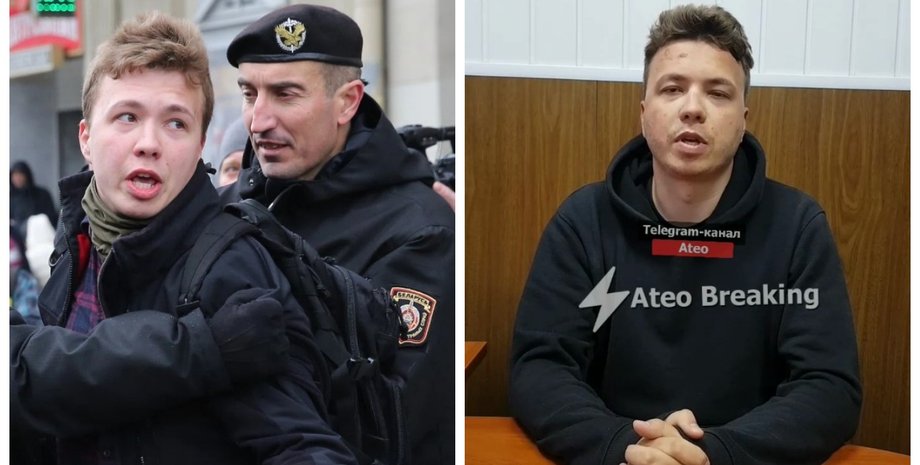 Роман Протасевич, NEXTA, признания, избиение,