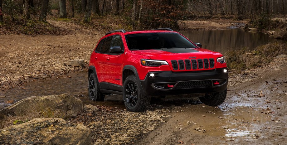 Jeep Cherokee Trailhawk, Jeep Cherokee, новый Jeep Cherokee, внедорожник Jeep