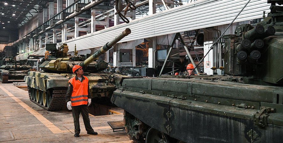 Российское вооружение, танк, война РФ против Украины, военная промышленность