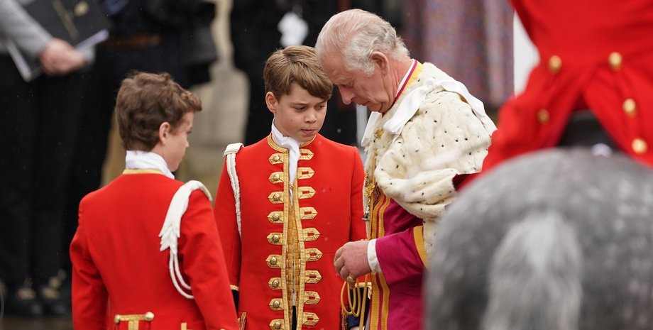 Принц Джордж, король Чарльз, сін Кейт Миддлтон