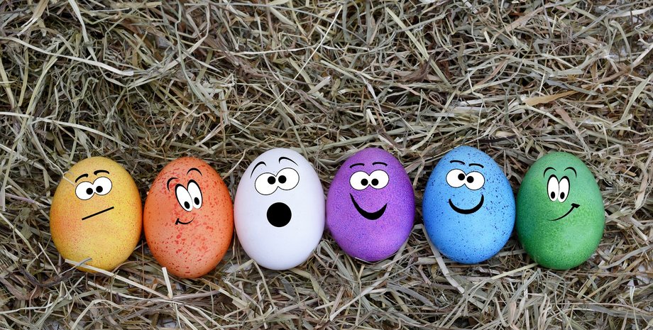 як зробити оригінальну крашанку, як пофарбувати яйця в різні кольори, Великдень