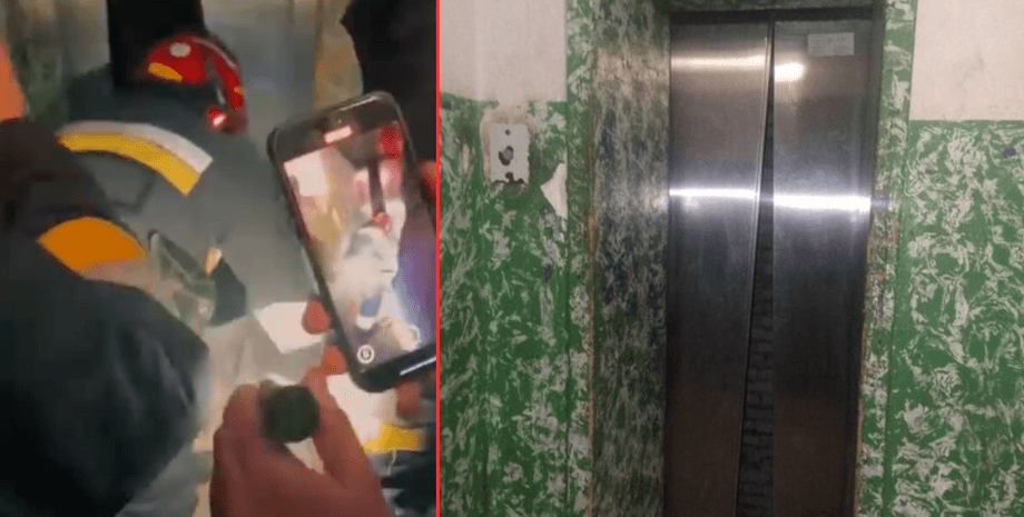 Троє чоловіків застрягли у ліфті у Львові