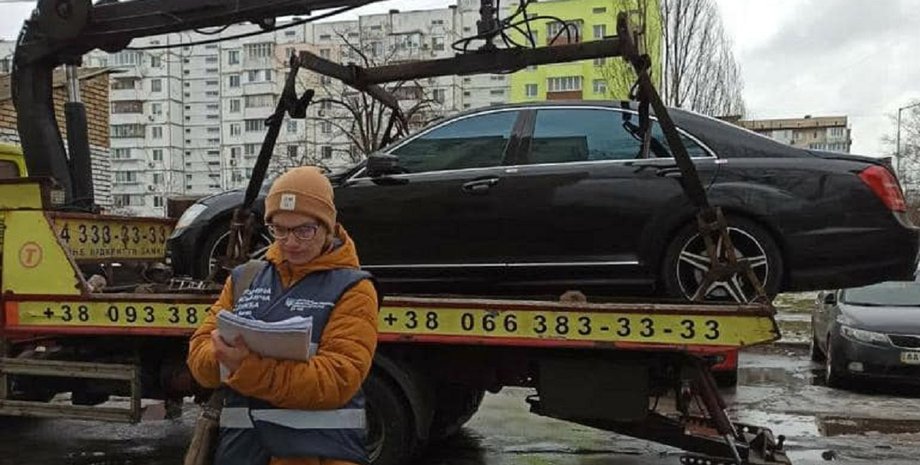 Конфискация авто, эвакуация авто, нарушения ПДД, штрафы, Mercedes-Benz S500