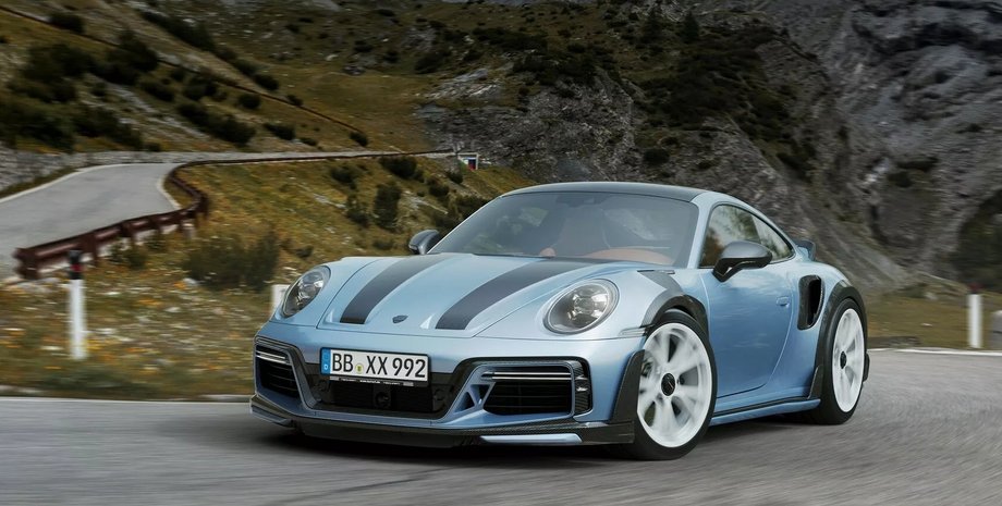 Porsche 911 TechArt GTstreet R Touring, Porsche 911 TechArt, Porsche 911, тюнинг Porsche 911, Porsche 911 Turbo