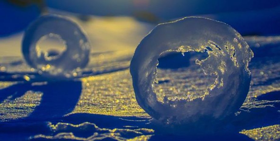 снежные пончики