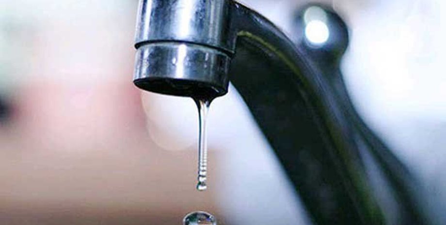 вода, кран, вода капает