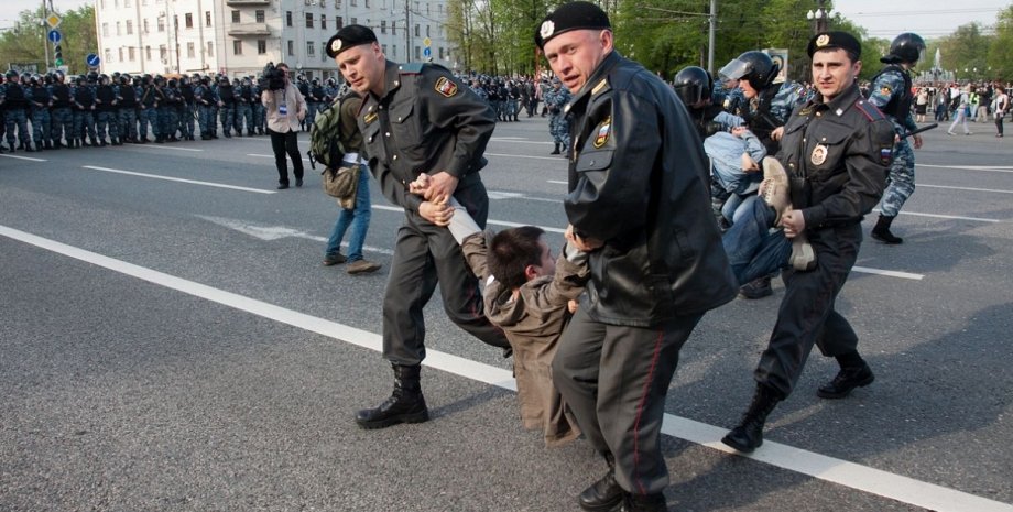 Аресты на Болотной площади в Москве / Фото: sovsekretno.ru