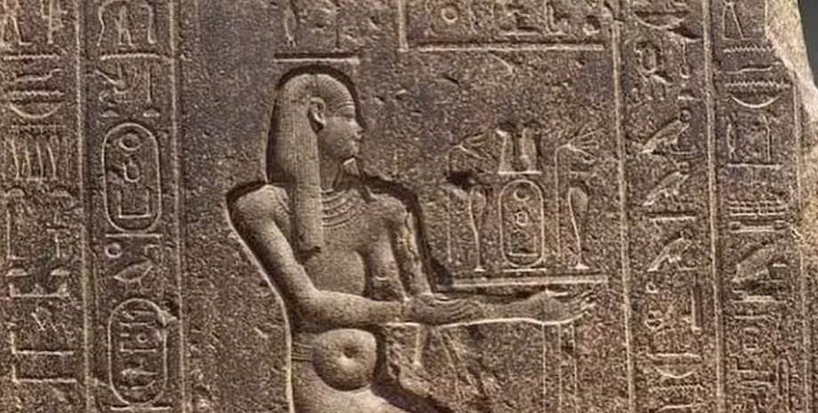 Базальтовый камень, Древний Египет, храм, Нектанеб I, фараон