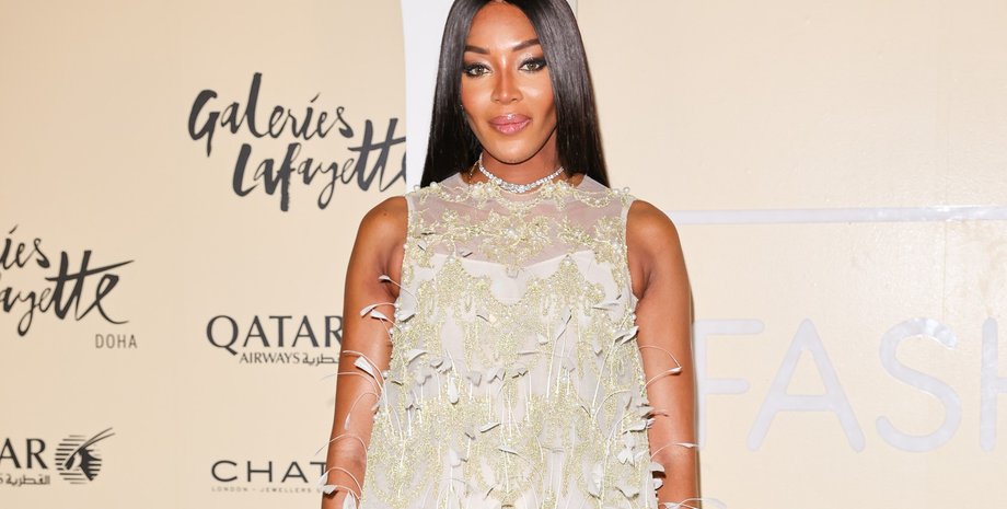 Наоми Кэмпбелл, супермодель, неделя моды