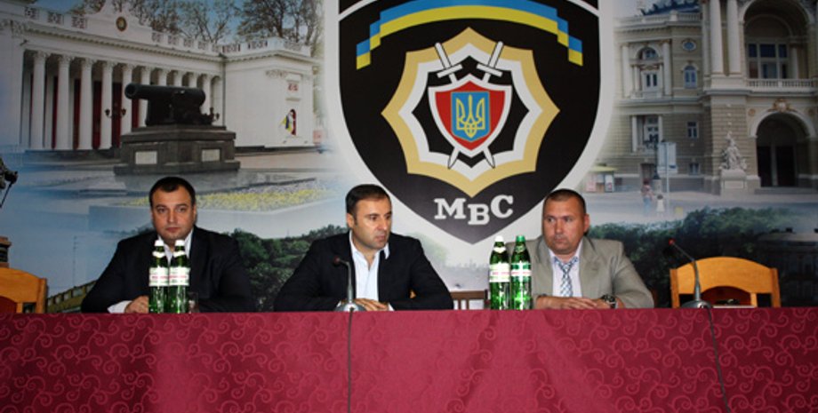 Гиорги Лорткипанидзе, Олег Макуха / Фото: Пресс-служба МВД