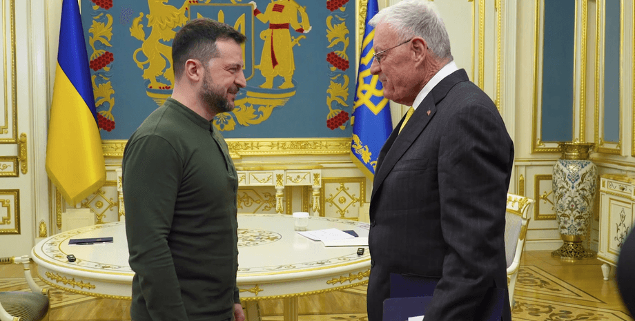 Кіт Келлог і Володимир Зеленський, Келлог і Зеленський, Келлог у Києві, Келлог в Україні