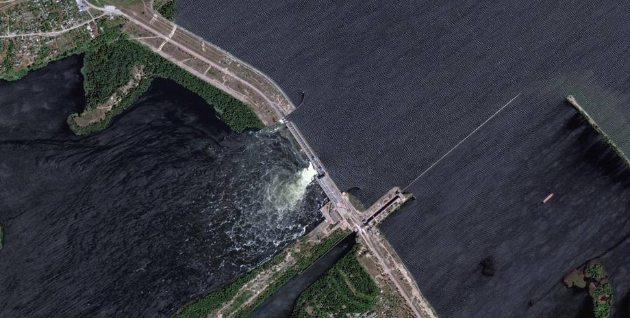 ГЕС, Каховська ГЕС, підрив Каховської ГЕС