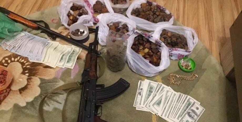 "Cокровища" янтарной мафии / Фото: СБУ