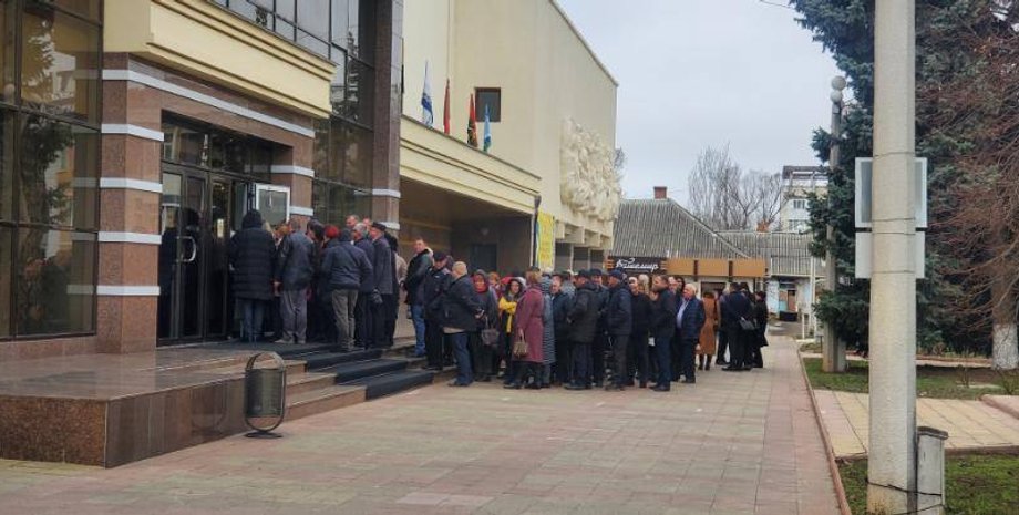 люди, очередь, Тирасполь