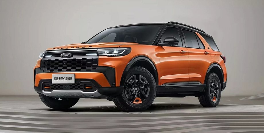 Ford Explorer 2023, Ford Explorer Kunlun Peak Edition, новый Ford Explorer, Ford Explorer