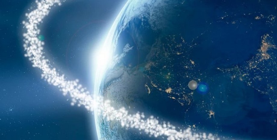 Земля, орбита, кольца