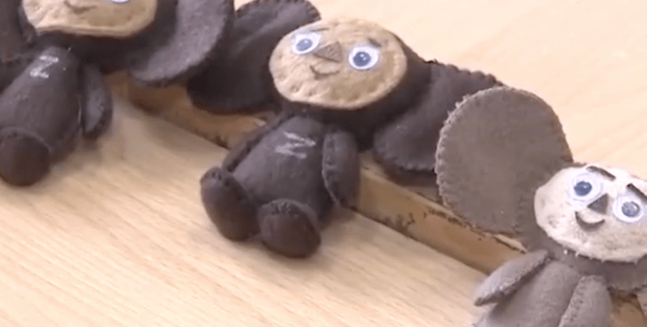 чебурашка, талисман, символ войны