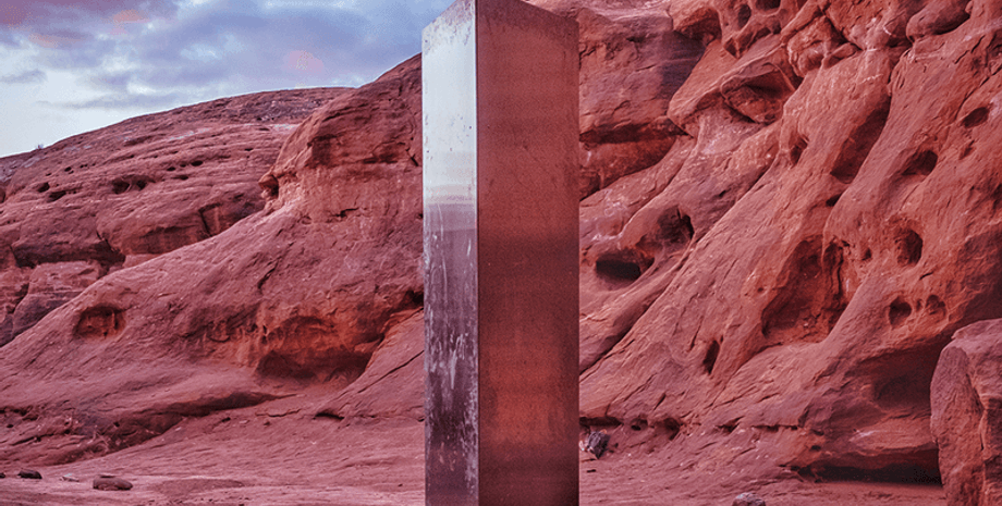 монолит, находка, тайна, металл, Юта, монолит Юты, загадка, инопланетное происхождение