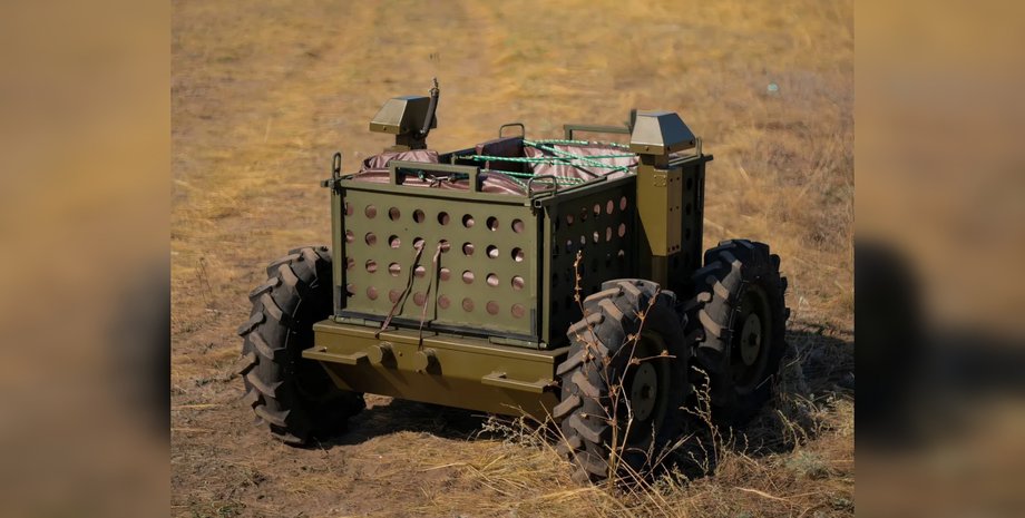 Наземний дрон, безпілотник, Гулівер, фото