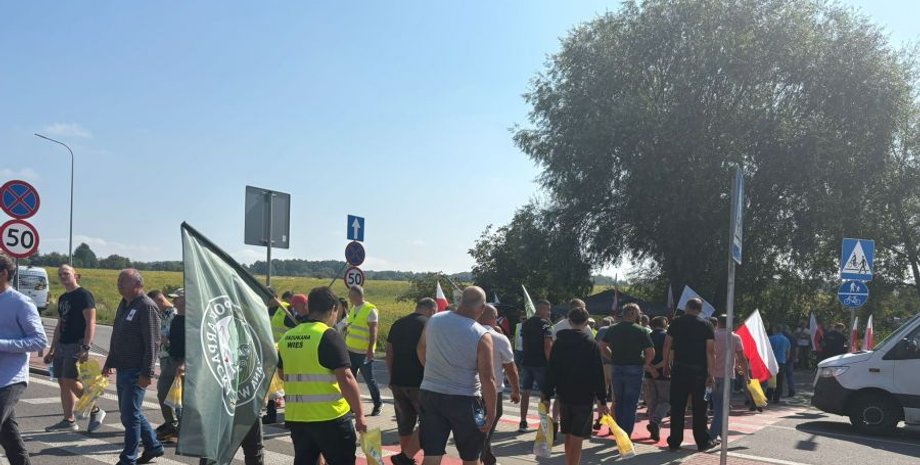 Украина Польша пункт пропуска грузовики