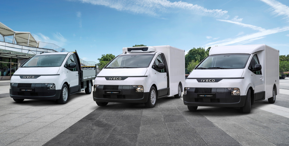 Iveco eMoovy, новий Iveco eMoovy, електромобіль Iveco, фургон Iveco