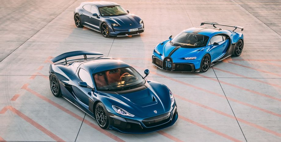 Bugatti переходить під контроль Porsche і Rimac