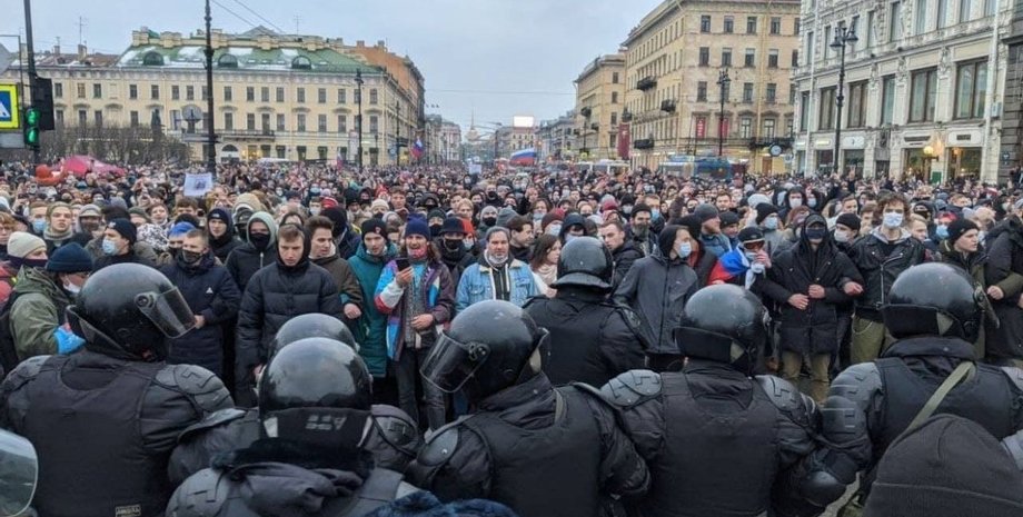 рф, мітинг, поліція, москва