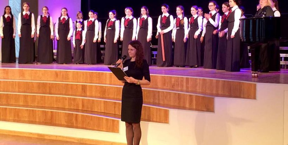 Камерный девичий хор КССМШ им. Н.В. Лысенко / Фото: facebook.com/paul.neuman.9655