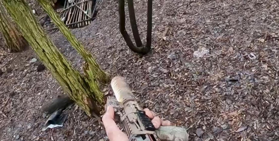 Кадр ССО во время операции