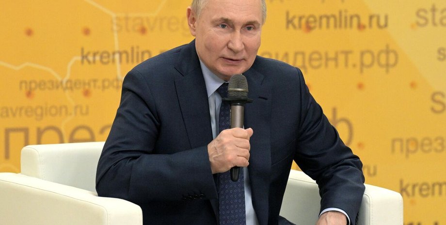 Володимир Путін, президент Росії, глава Кремля, теракт у Крокусі, війна РФ проти України