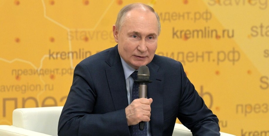 Владимир Путин, президент России, глава Кремля, теракт в Крокусе, война РФ против Украины