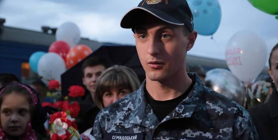 Евгений Семидоцкий, российский плен,  буксир "Яны Капу"