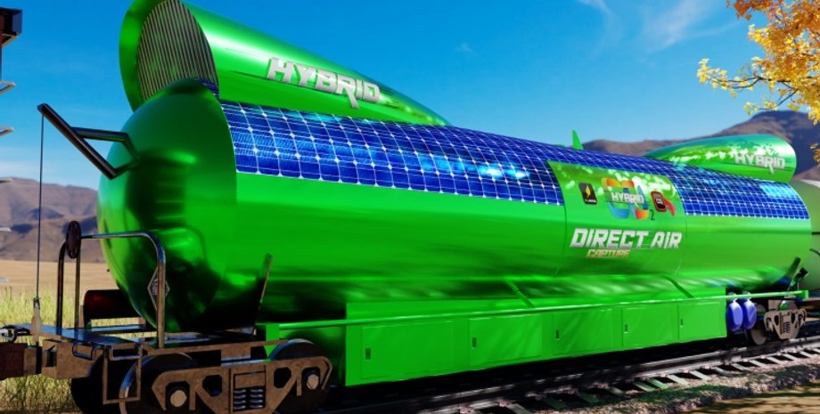 CO2 Rail, поїзд, вагон