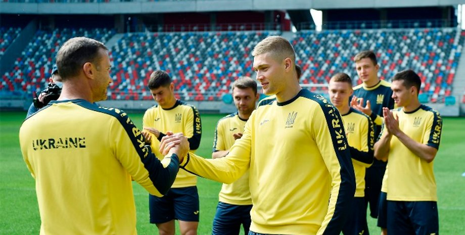 Форма сборной Украины