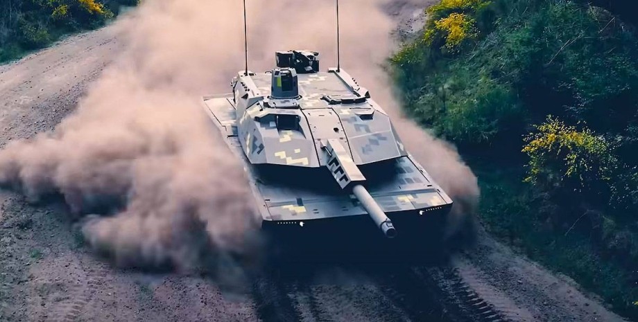 Немецкий танк KF 51 Panther,  производство танков в украине