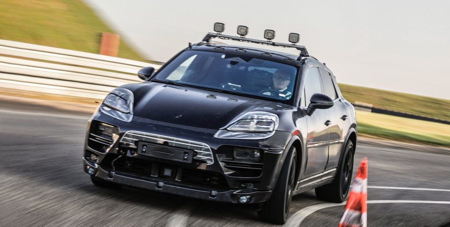 Прототип электрического Porsche Macan
