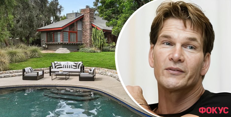 будинок Патріка Свейзі, Патрік Свейзі, будинок, басейн